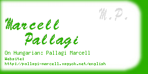 marcell pallagi business card